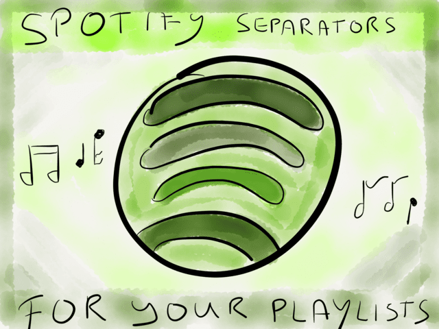 Find out how to add separators between your #Spotify playlists → via @_patrickwelker